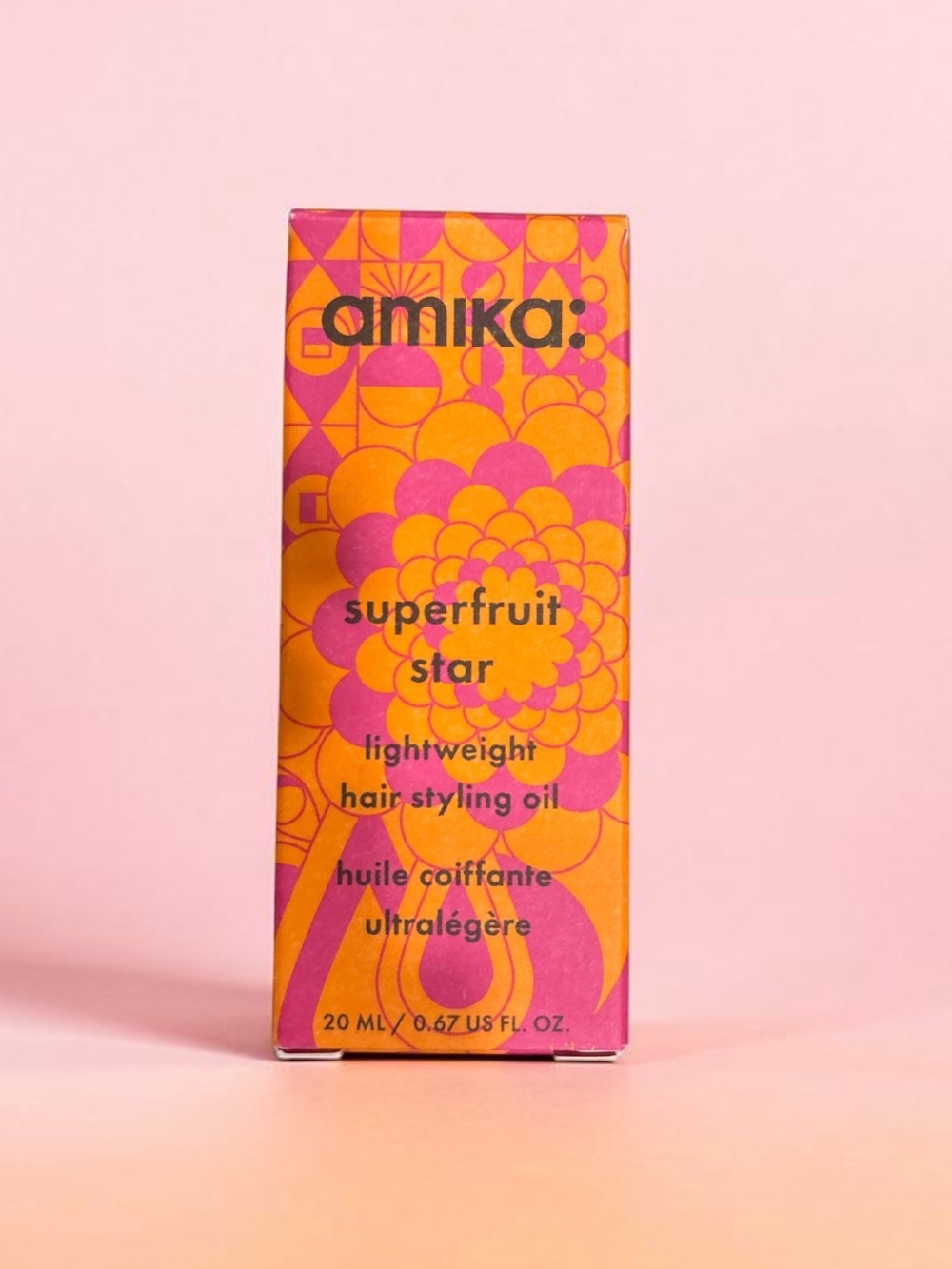 amika Superfruit Star Lightweight Hair Styling Oil .67 fl oz